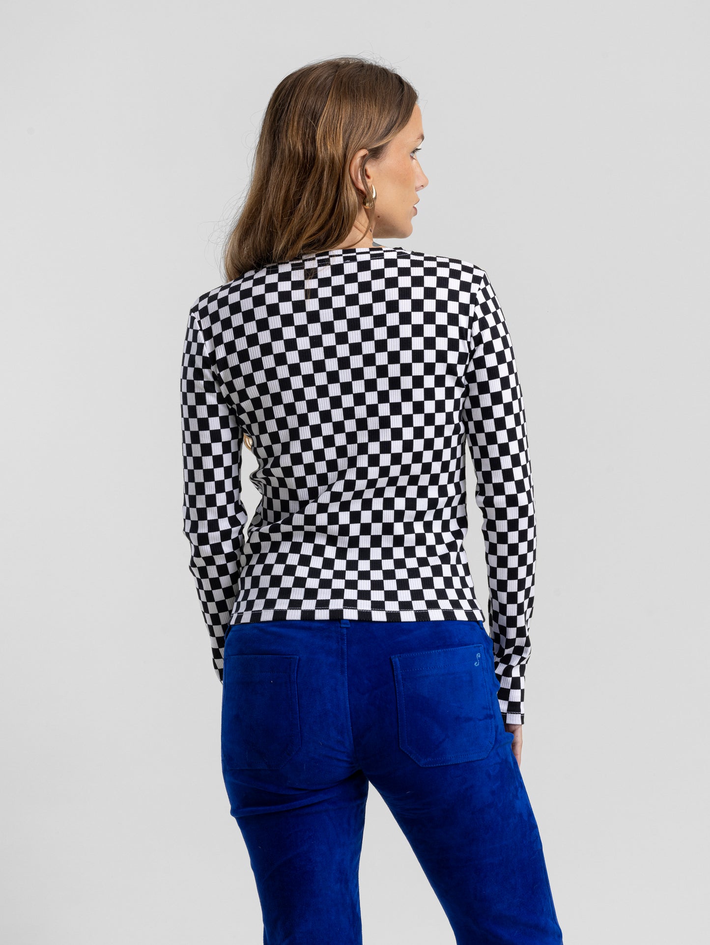 Checkered Top Porté